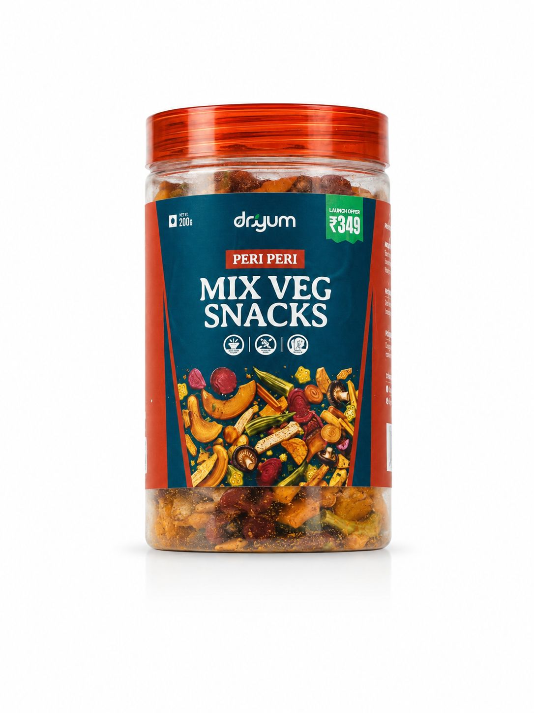 PERI PERI VEG SNACK (200g)