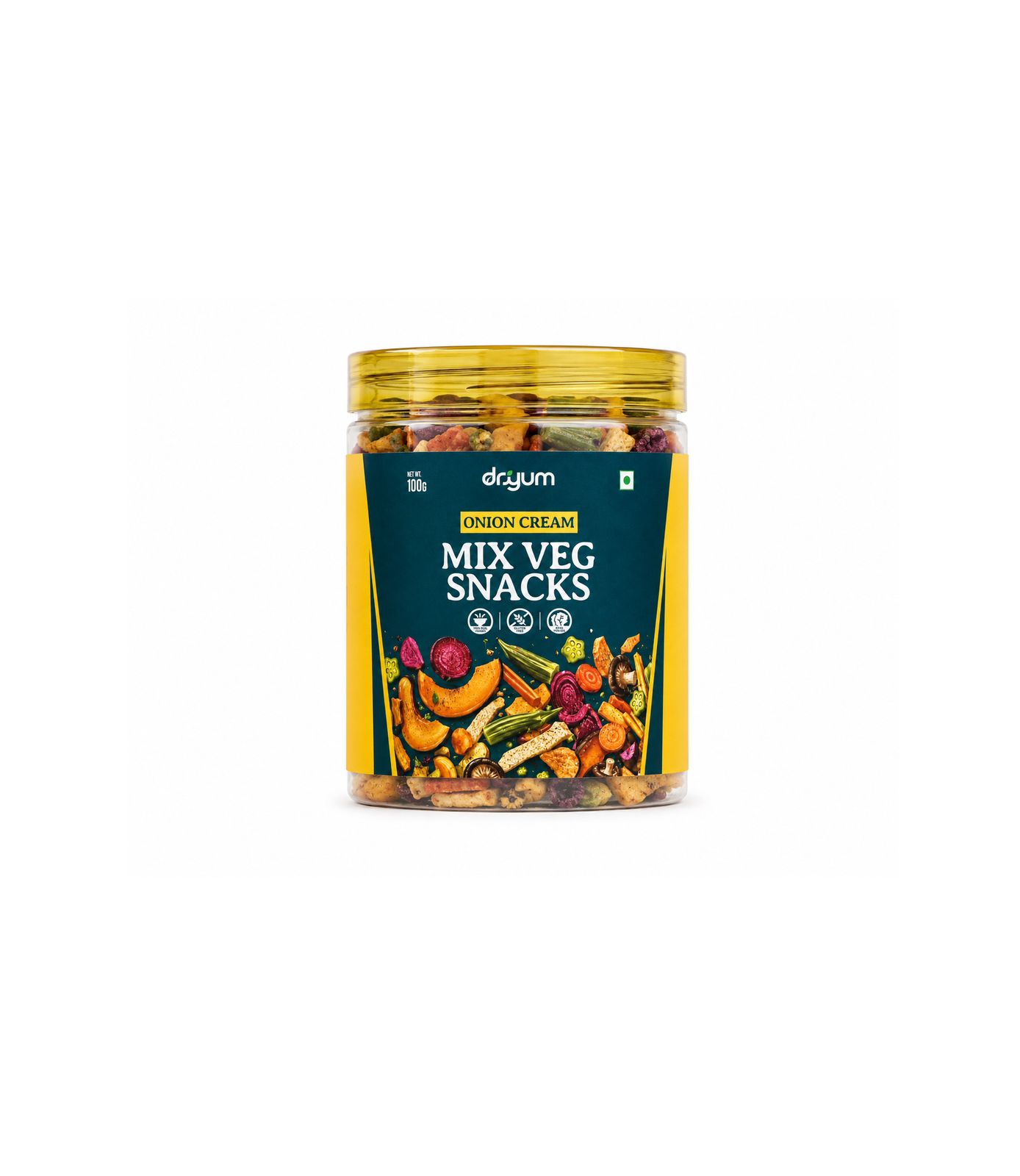 ONION CREAM VEG SNACK(100g)
